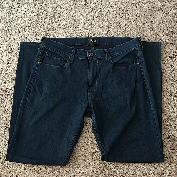 PAIGE Men’s Federal Samson Wash Straight Leg Denim Jeans Pants **Size 32** 👖👖 - Picture 2 of 9